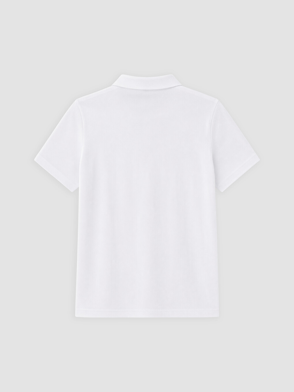 Polo Collar Women's Pique T-shirt-5