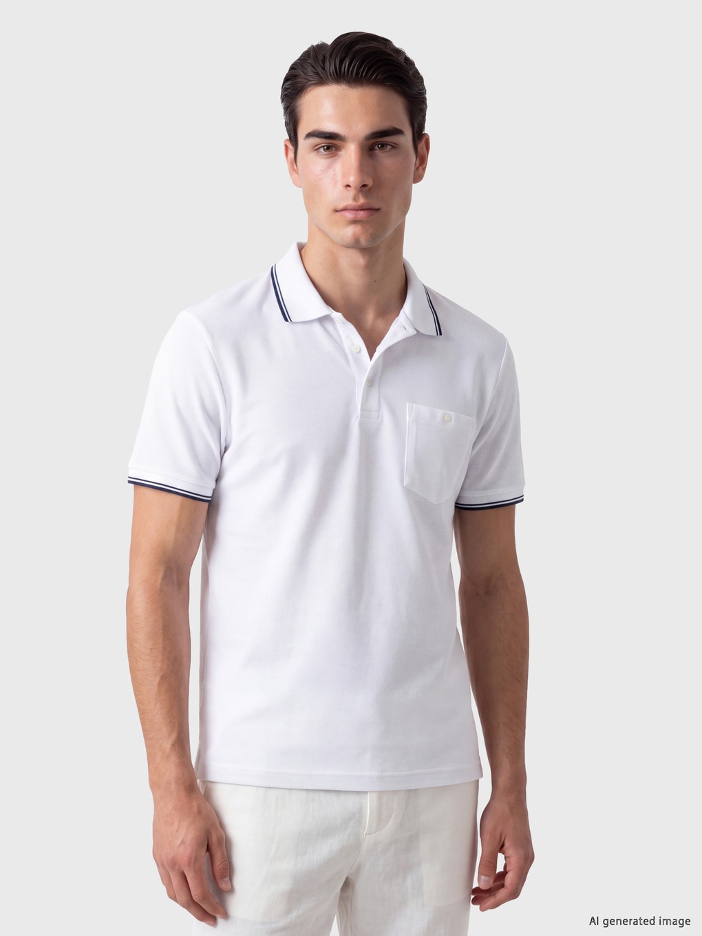 Polo Collar Men's T-shirt