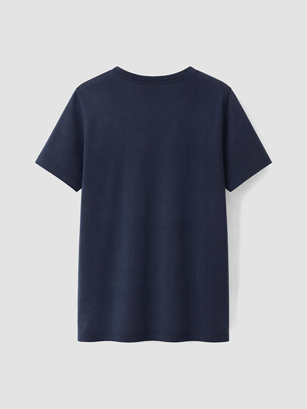 Woman Navy T-shirt-4