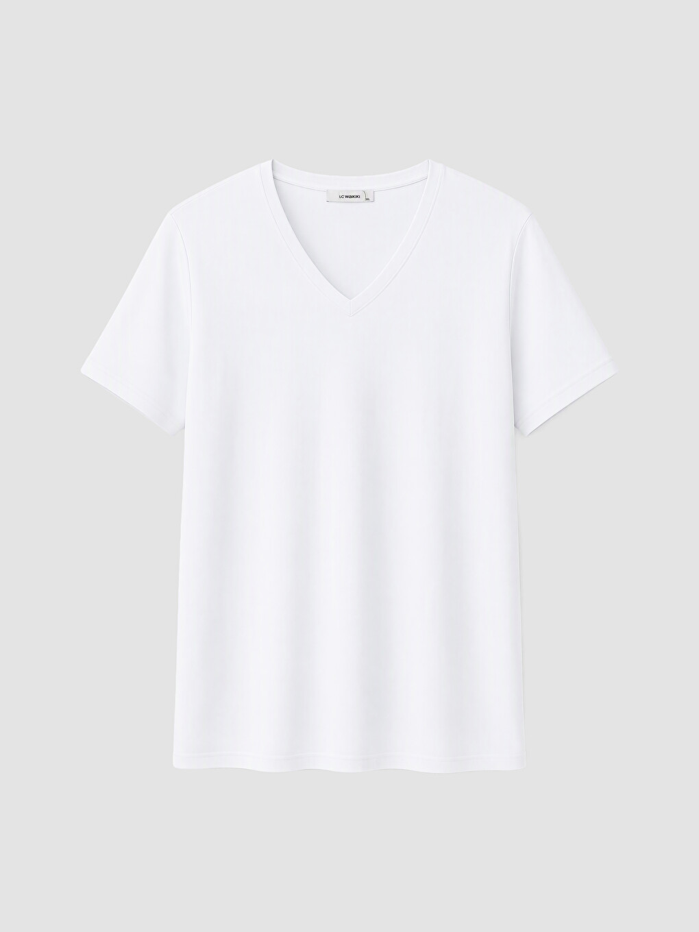 Woman White T-shirt-2