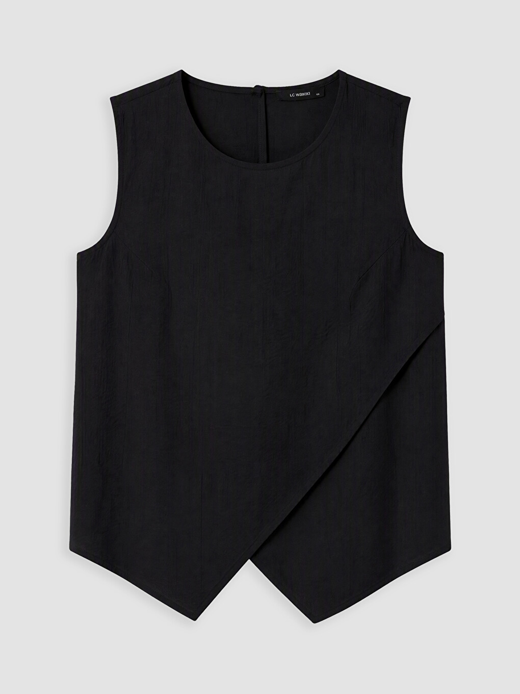 Woman Black Blouse