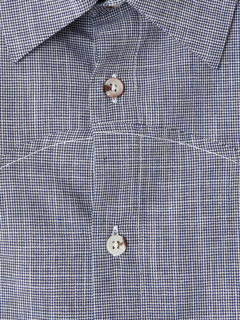 Gri Loose Fit Dokulu Erkek Gömlek-5