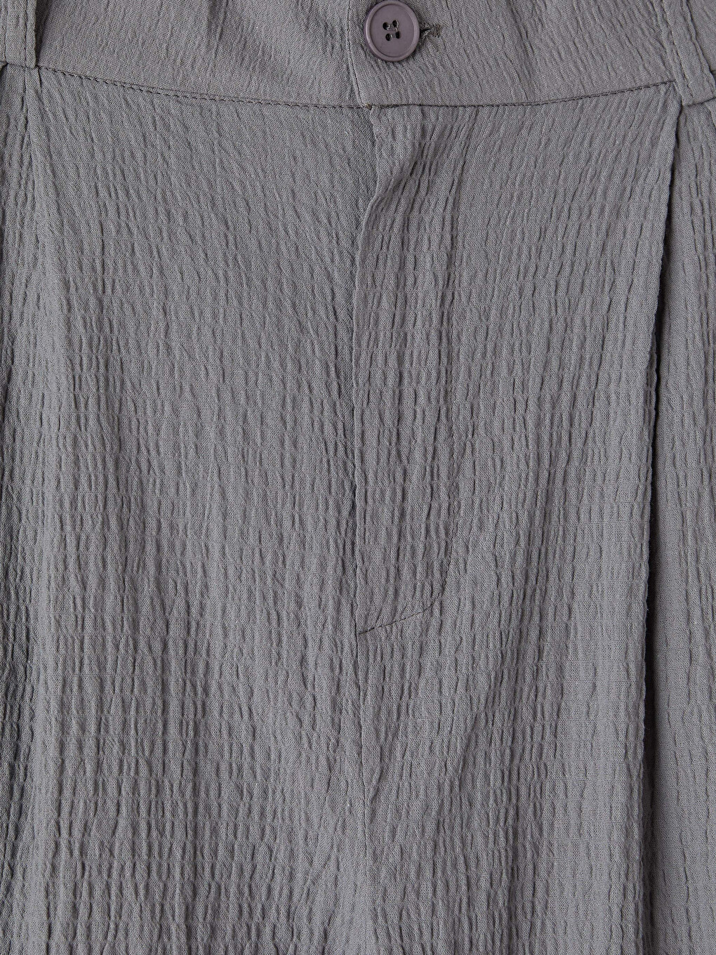 Gri Loose Fit Erkek Pantolon-5