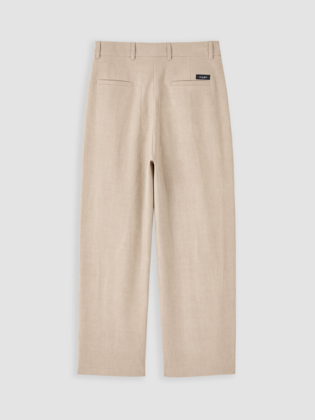 Bej Loose Fit Erkek Pantolon-6