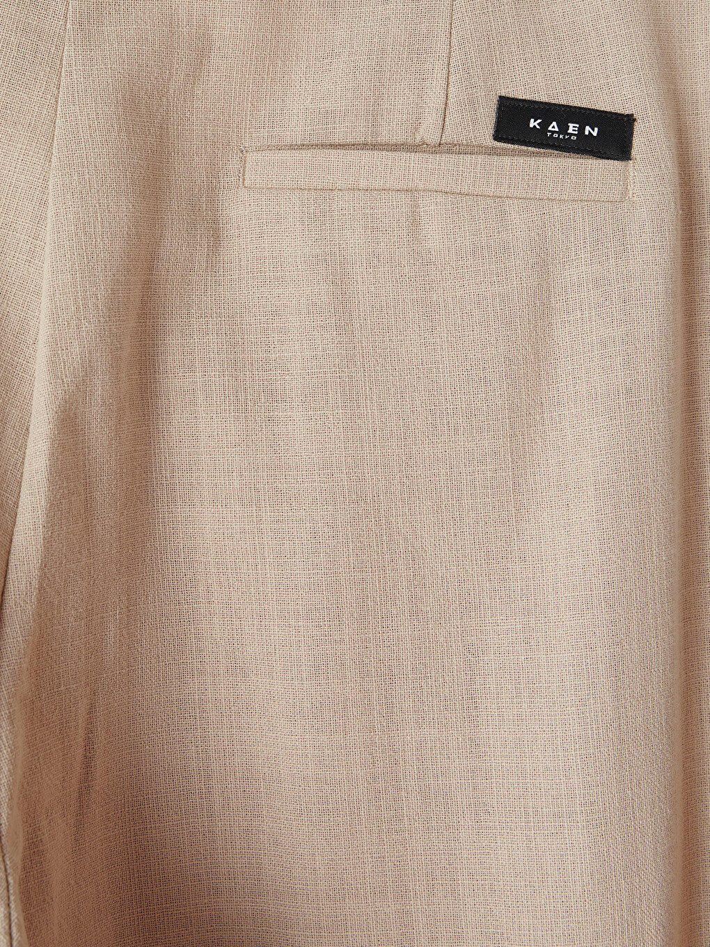 Bej Loose Fit Erkek Pantolon-7