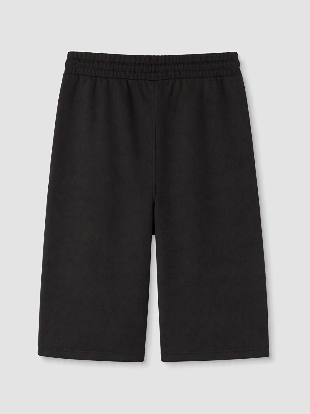 Siyah Regular Fit Erkek Şort-5
