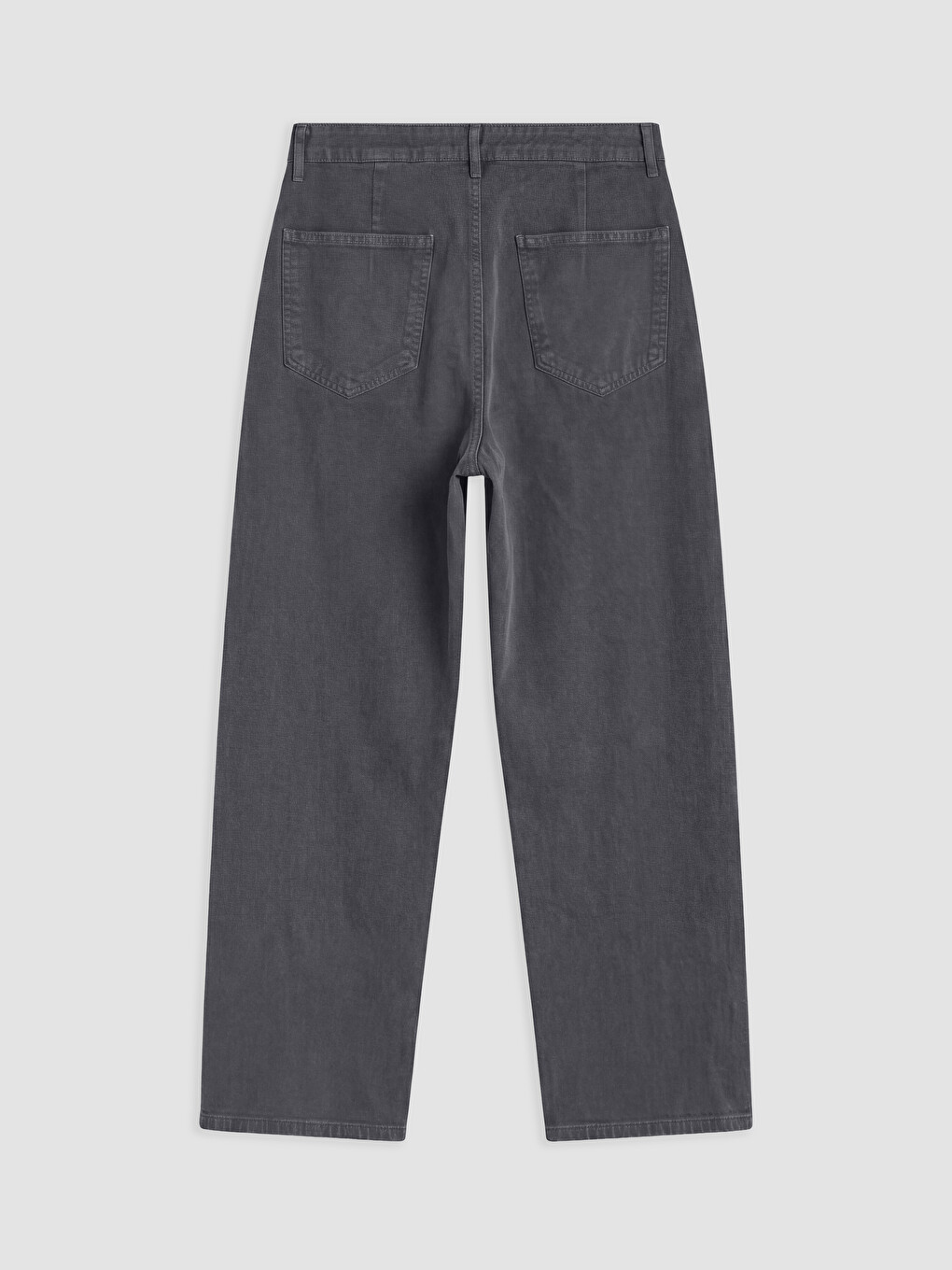 Antrasit Relax Fit Erkek Gabardin Pantolon-1