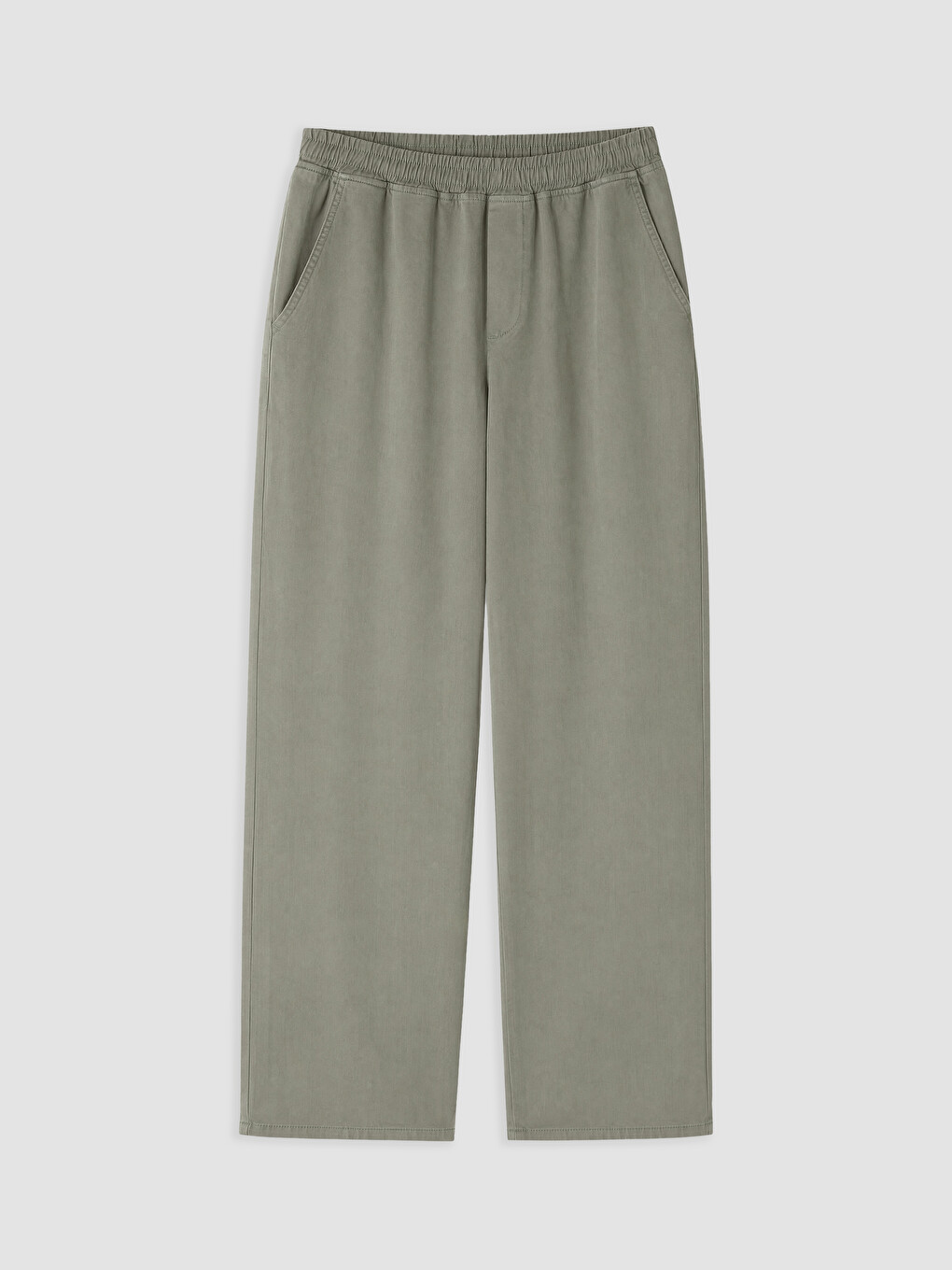 Haki Regular Fit Erkek Pantolon-4