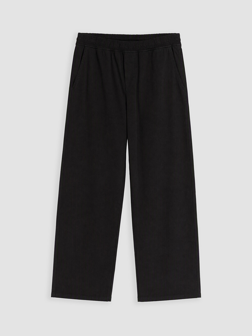 Siyah Regular Fit Erkek Pantolon-4