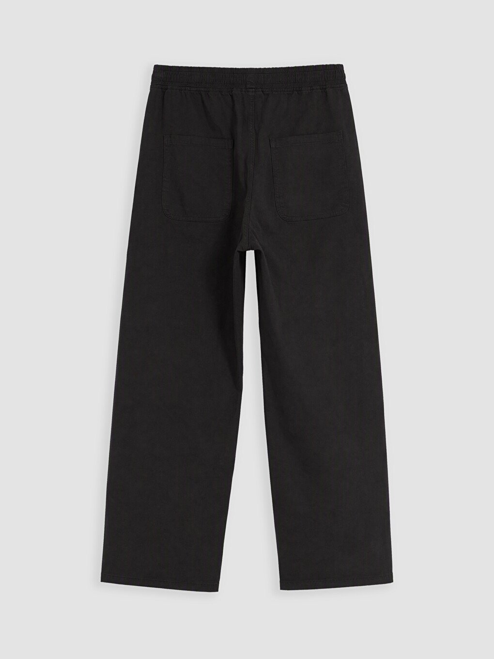 Siyah Regular Fit Erkek Pantolon-6