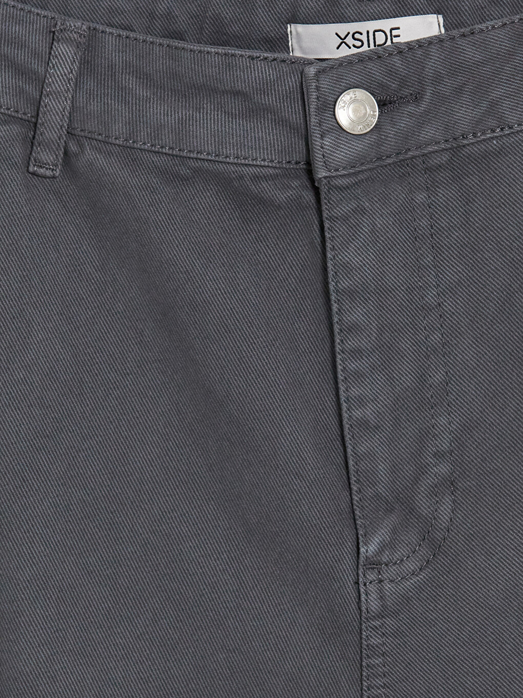 Antrasit Relax Fit Gabardin Erkek Pantolon-6
