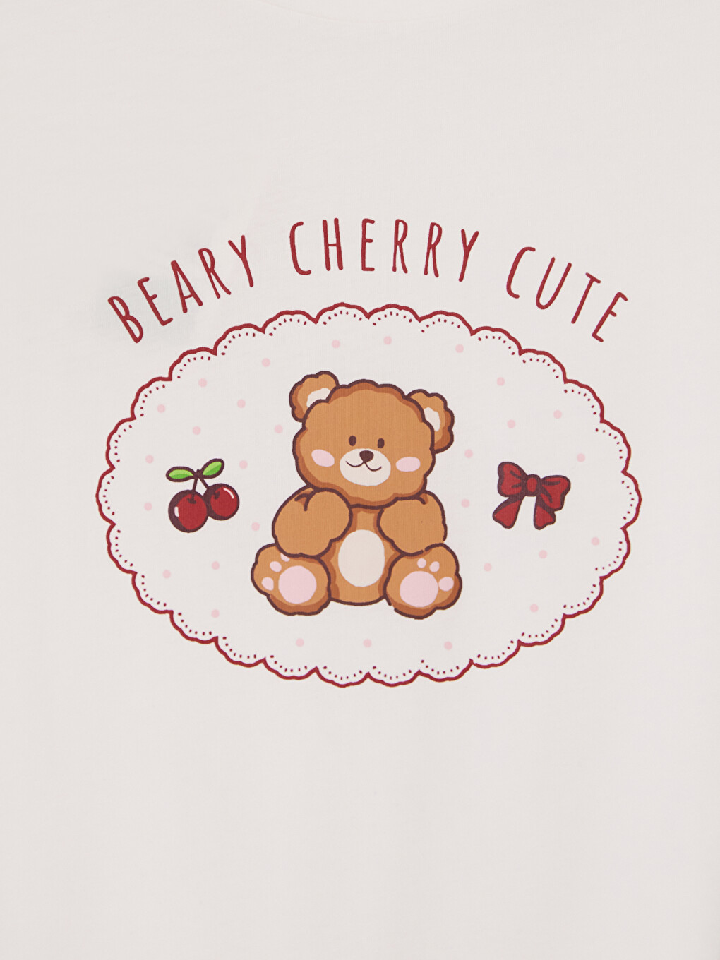 Crew Neck Printed Women's Pyjamas Set-2
