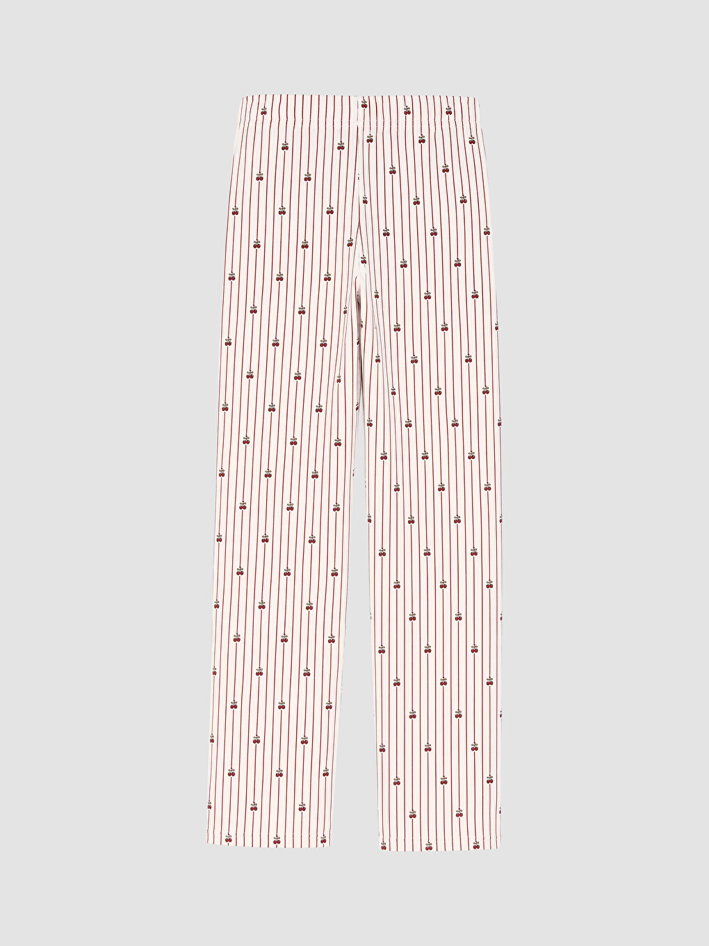 Crew Neck Printed Women's Pyjamas Set-6