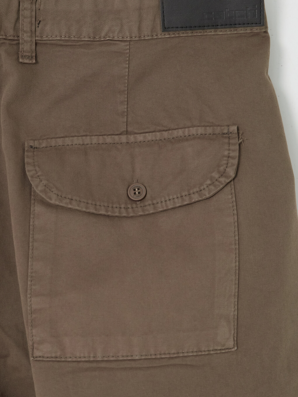 Kahverengi Balloon Fit Erkek Jean Pantolon-2