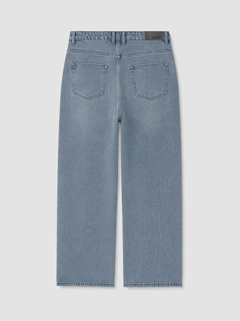 Mavi Loose Fit Nakışlı Erkek Jean Pantolon-7