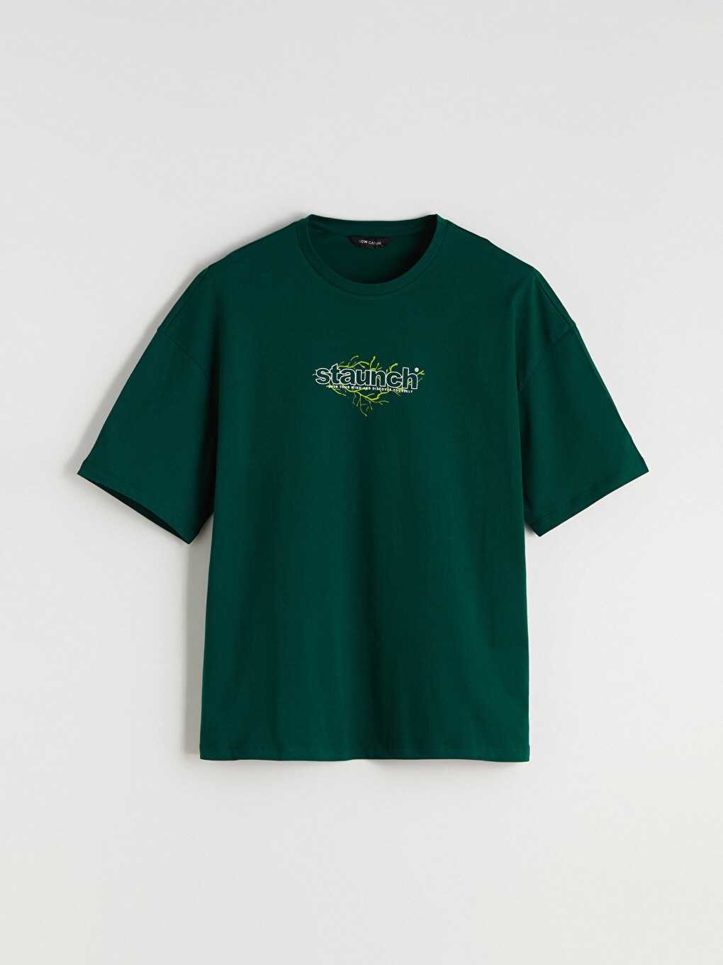 Crew Neck Short Sleeve Printed Men's T-shirt-4