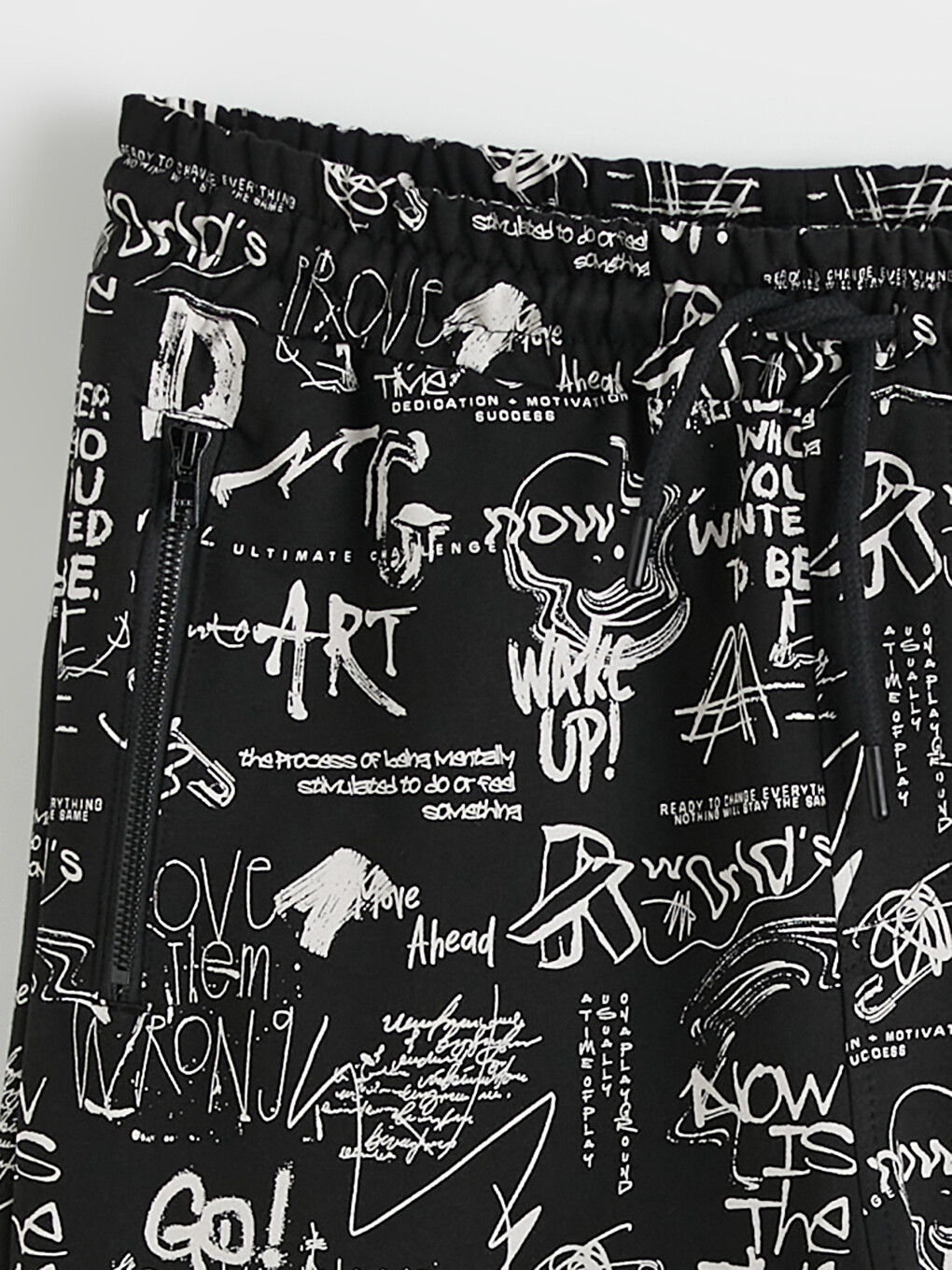 Slim Fit Printed Men's Sports Shorts-5