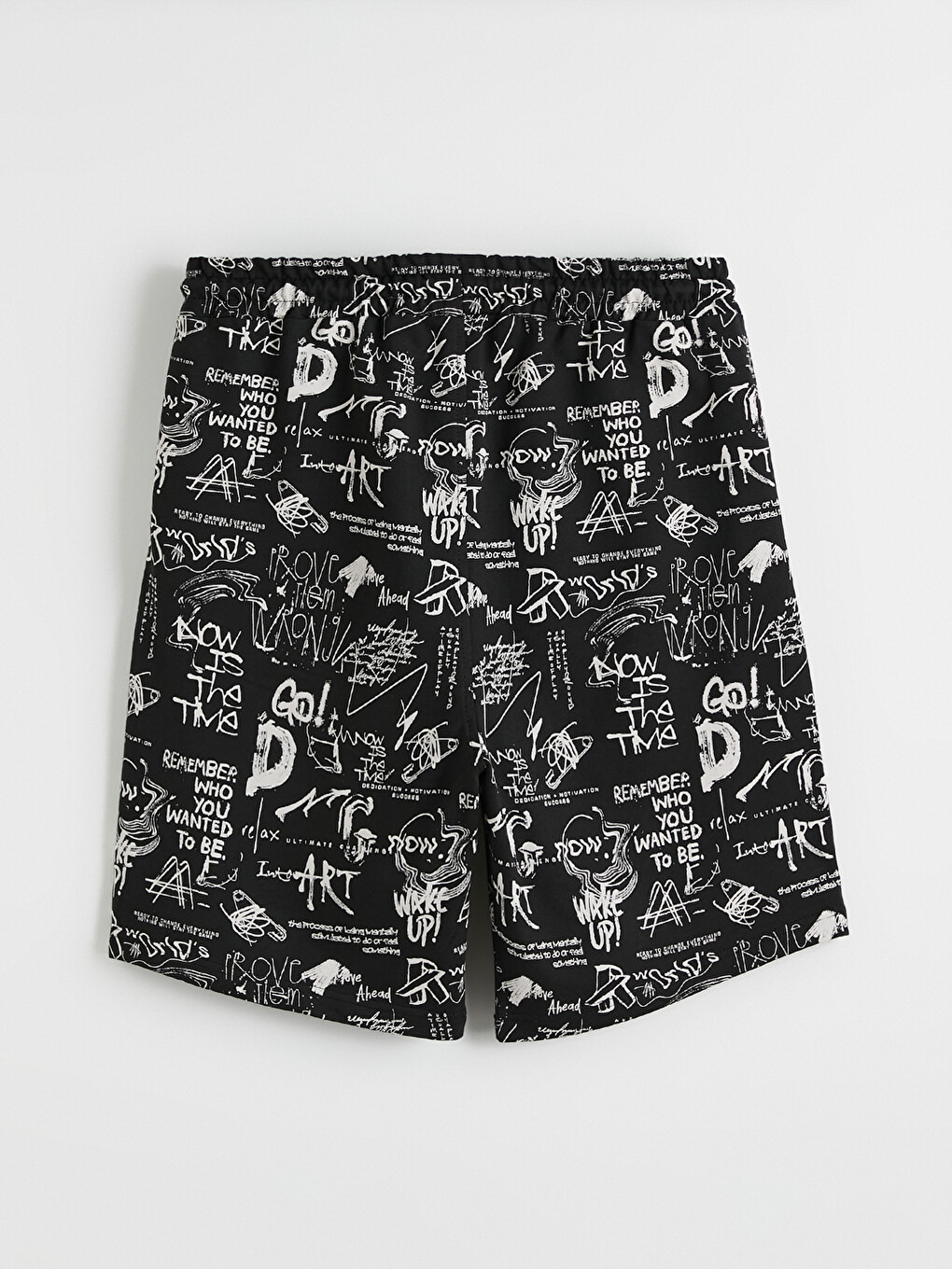 Slim Fit Printed Men's Sports Shorts-6