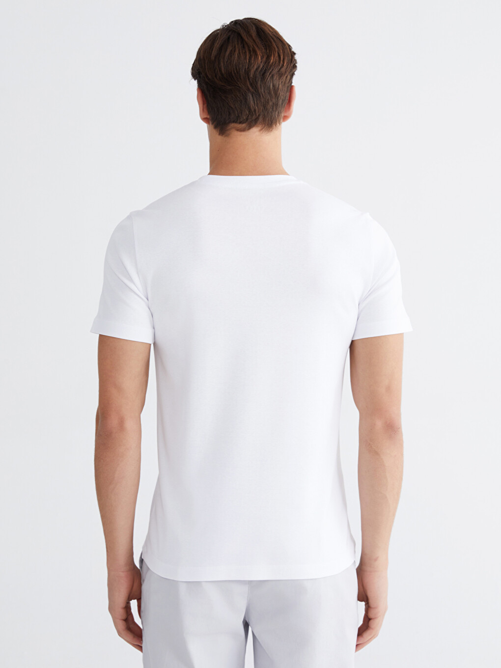 Crew Neck Jersey Men's T-shirt-3
