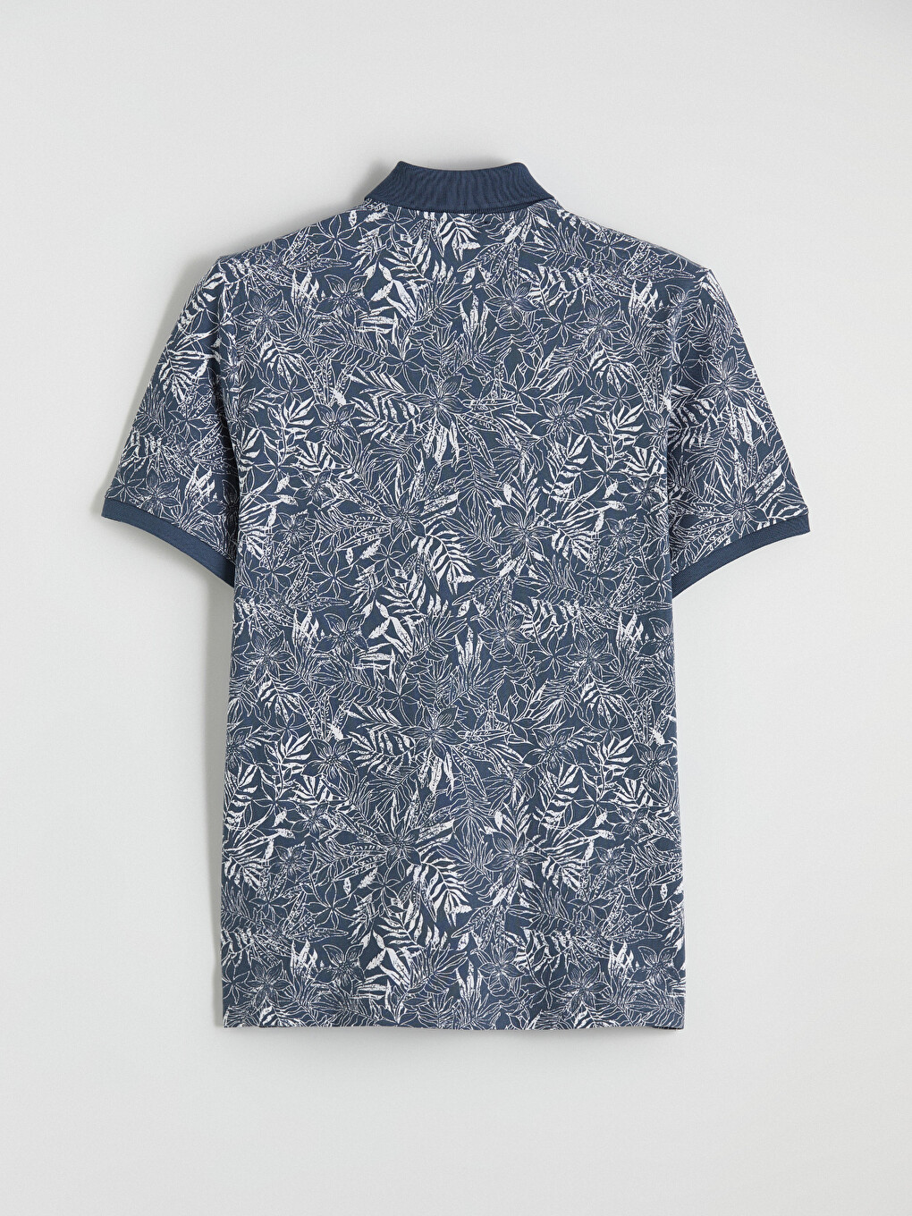 T-shirt I Stampuar Me Jakë Polo Me Mëngë Të Shkurtra Për Burra-6