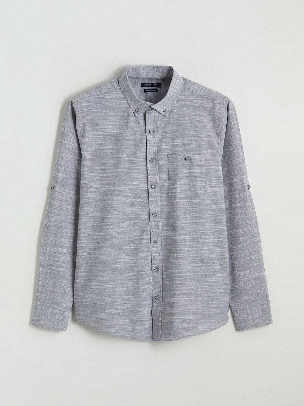 Regular Fit Long Sleeve Men's Shirt-8