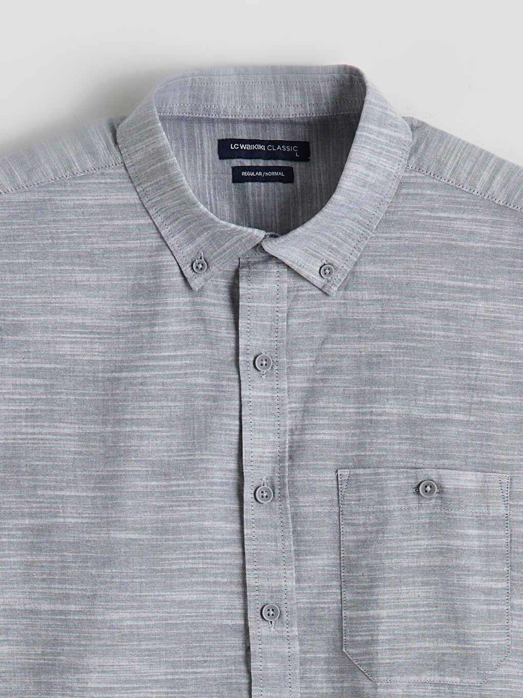 Regular Fit Long Sleeve Men's Shirt-9