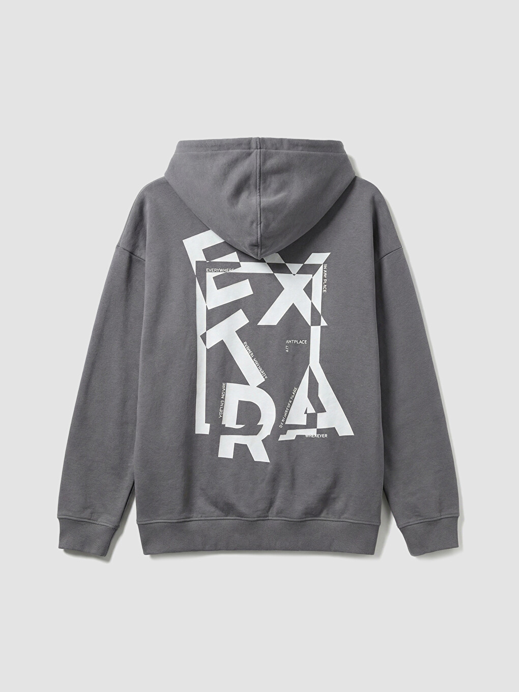 Long Sleeve Printed Men's Hoodie-3