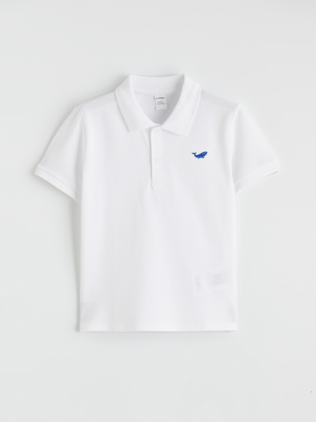 Polo Collar Short Sleeve Basic Boys' T-shirt