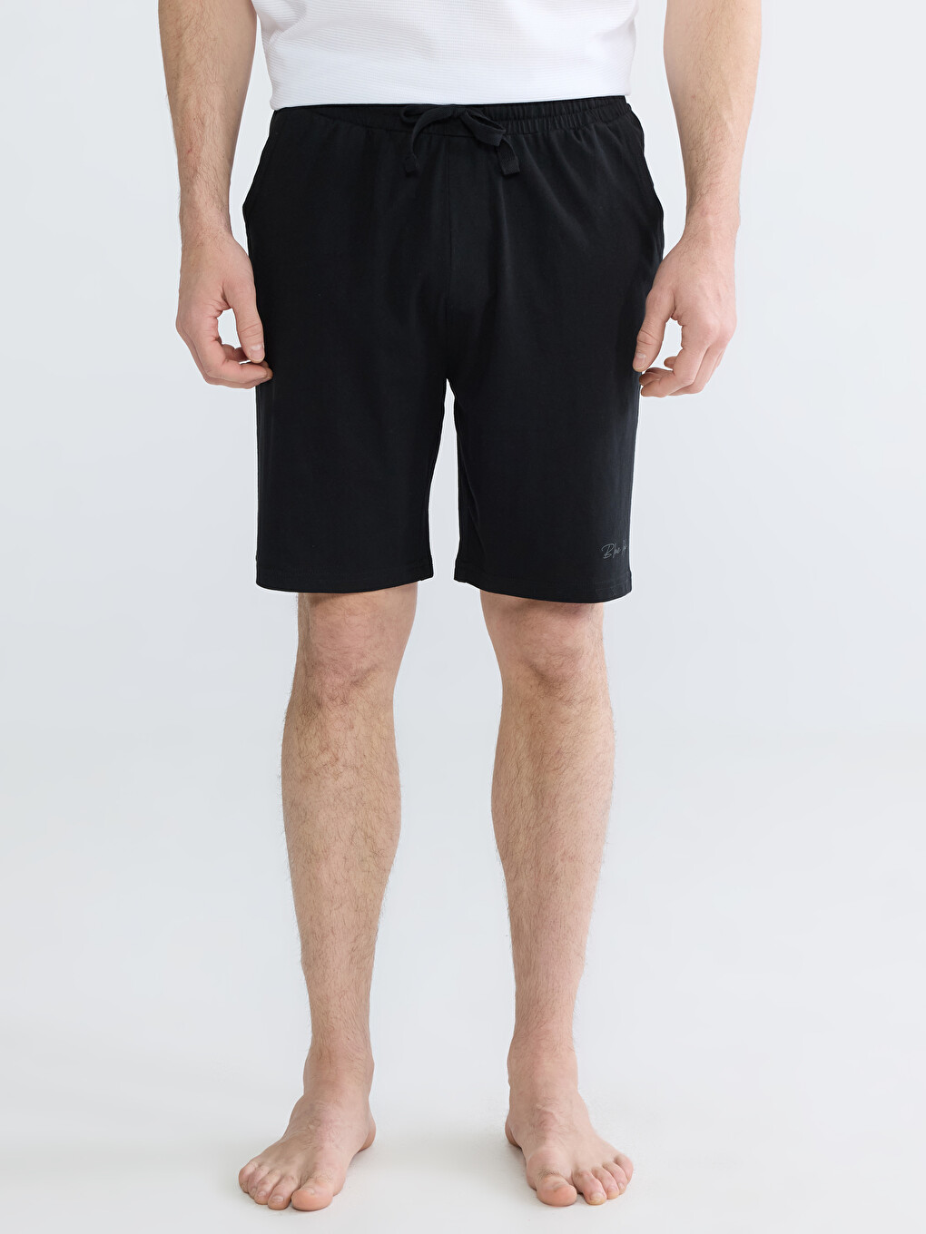 Slim Fit Men's Pyjama Bottoms Shorts-2