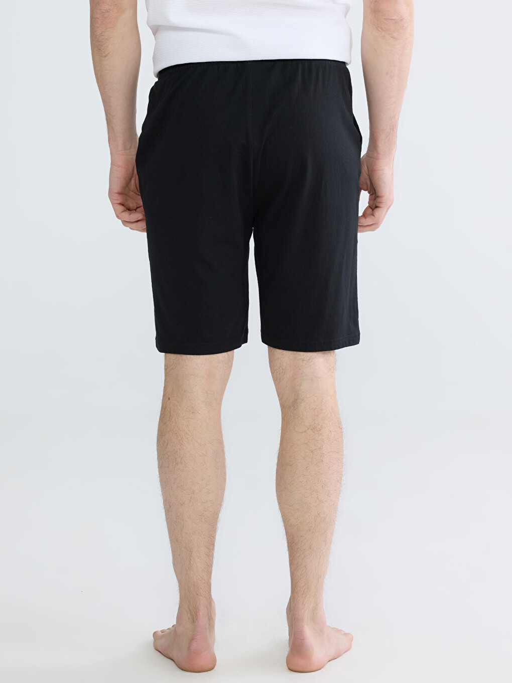 Slim Fit Men's Pyjama Bottoms Shorts-4