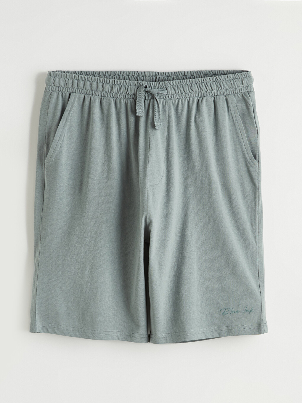Pizhama Të Poshtme Të Shkurtra Slim Fit Për Burra-4