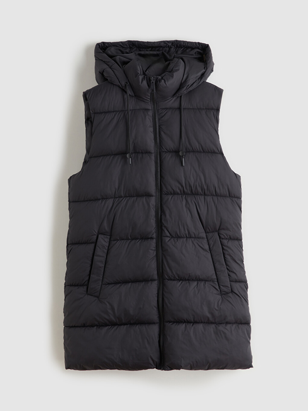 Hooded Women's Puffer Gilet-5