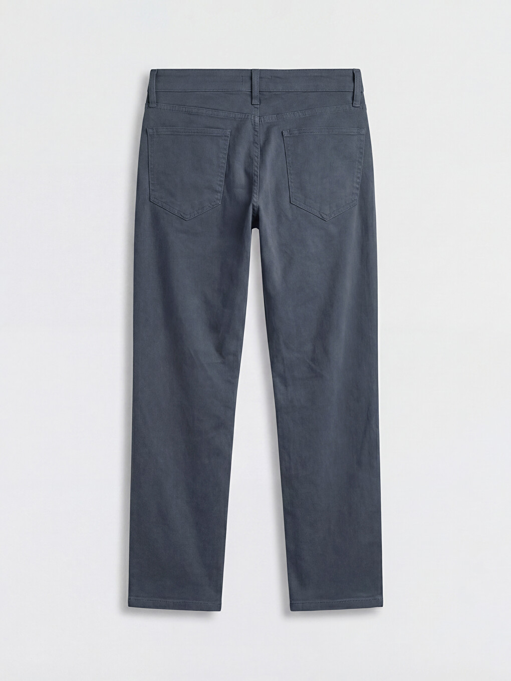Antrasit Standart Kalıp Gabardin Erkek Chino Pantolon-3