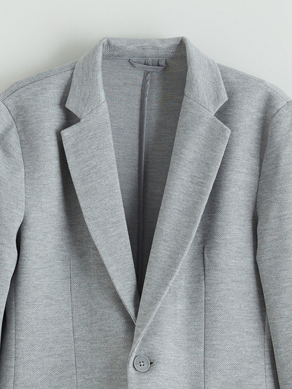 Gri Erkek Çocuk Blazer Ceket-1