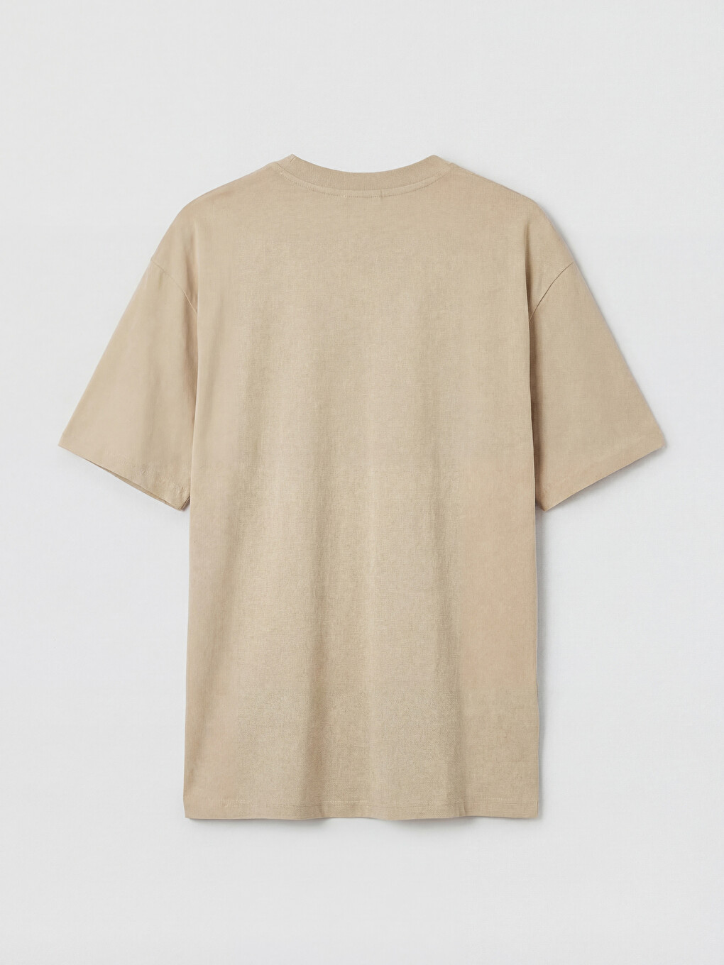 T-shirt Jersey Me Jakë Të Rrumbullakët Për Burra-7