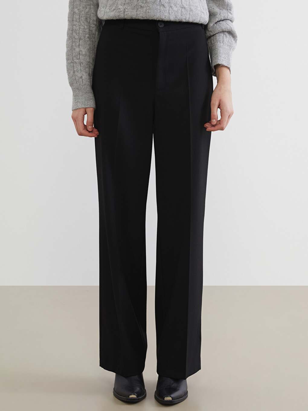 Standard Fit Women's Trousers-1