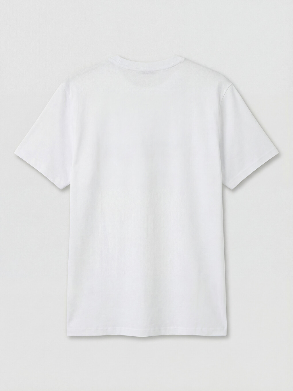 Crew Neck Short Sleeve Printed Men's T-shirt-5