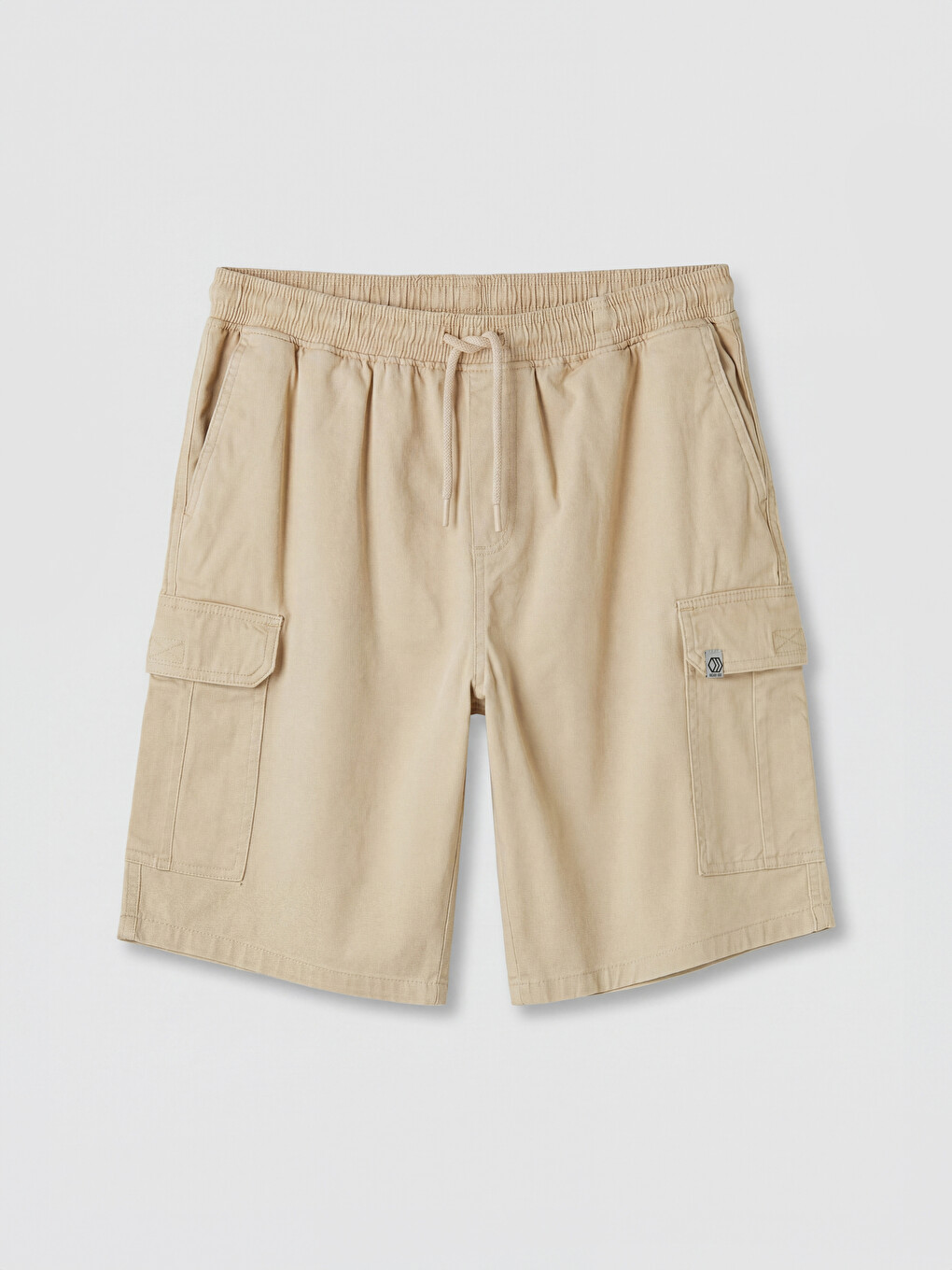 Standard Fit Twill Men's Cargo Shorts-4