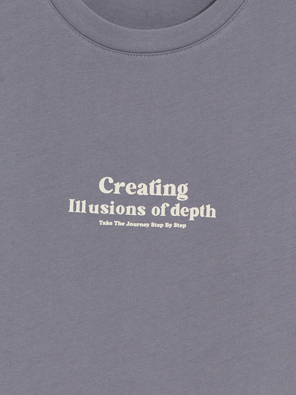 Crew Neck Short Sleeve Printed Combed Cotton Men's T-shirt-5