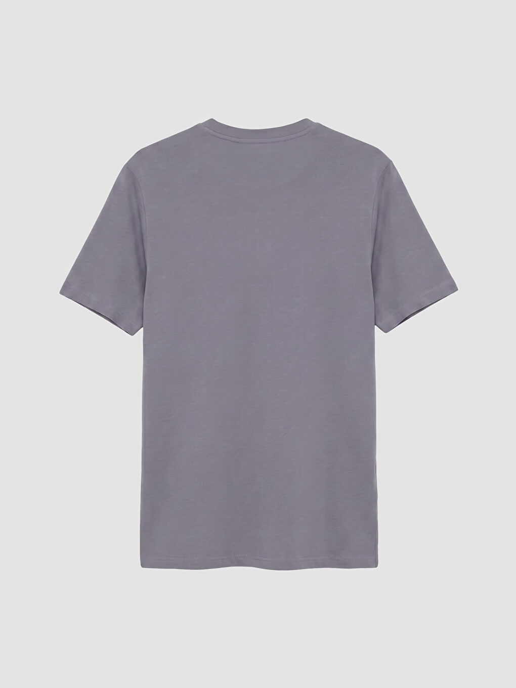 Crew Neck Short Sleeve Printed Combed Cotton Men's T-shirt-6