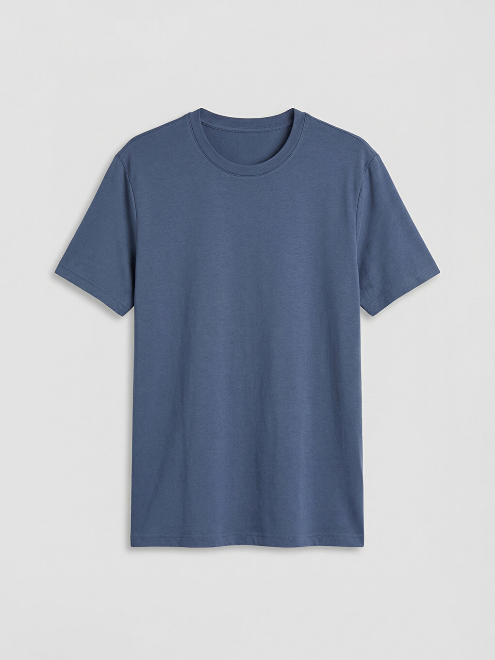 Crew Neck Short Sleeve Men's T-shirt-5