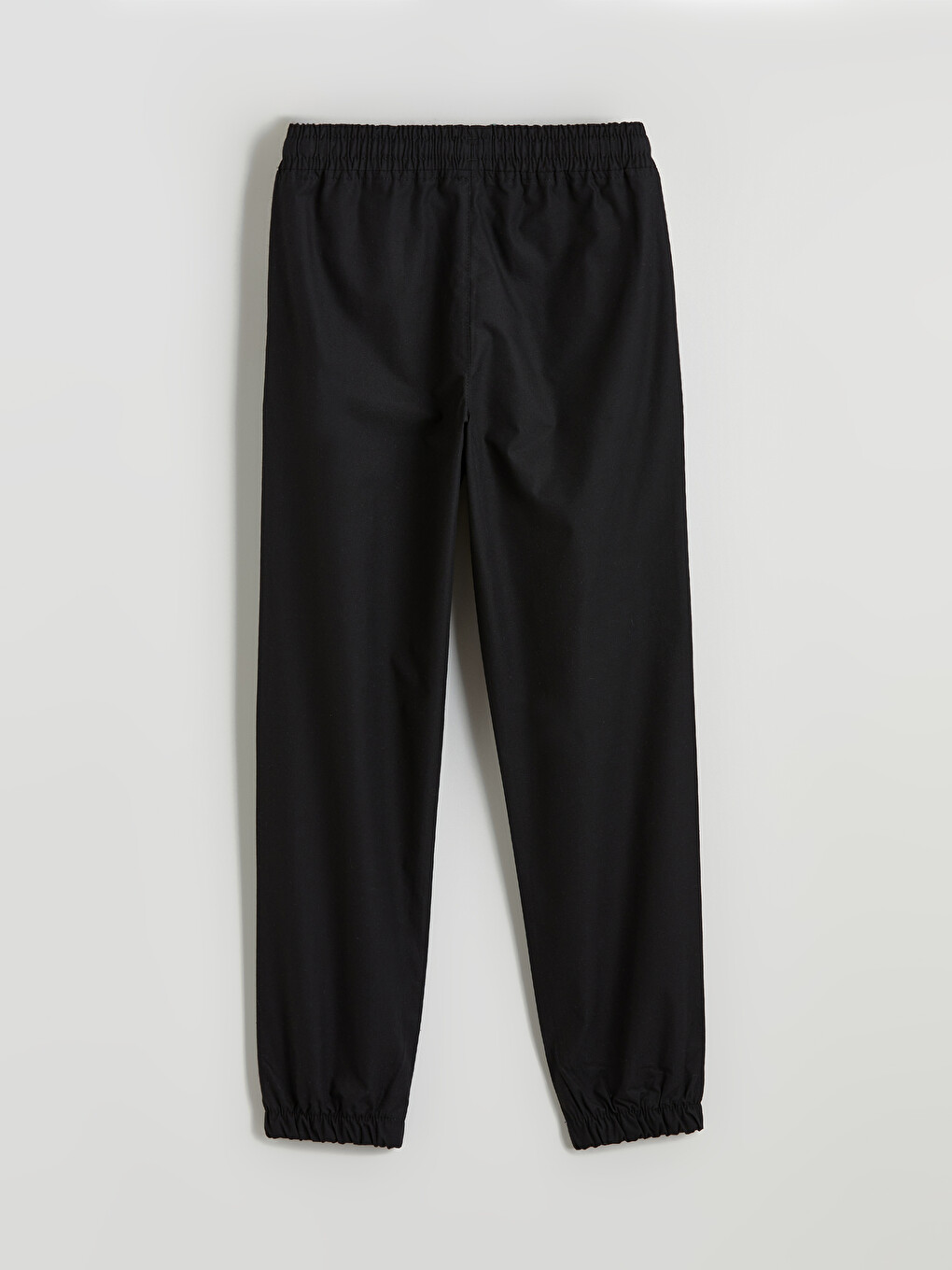 Siyah Beli Lastikli Erkek Çocuk Jogger Pantolon-3