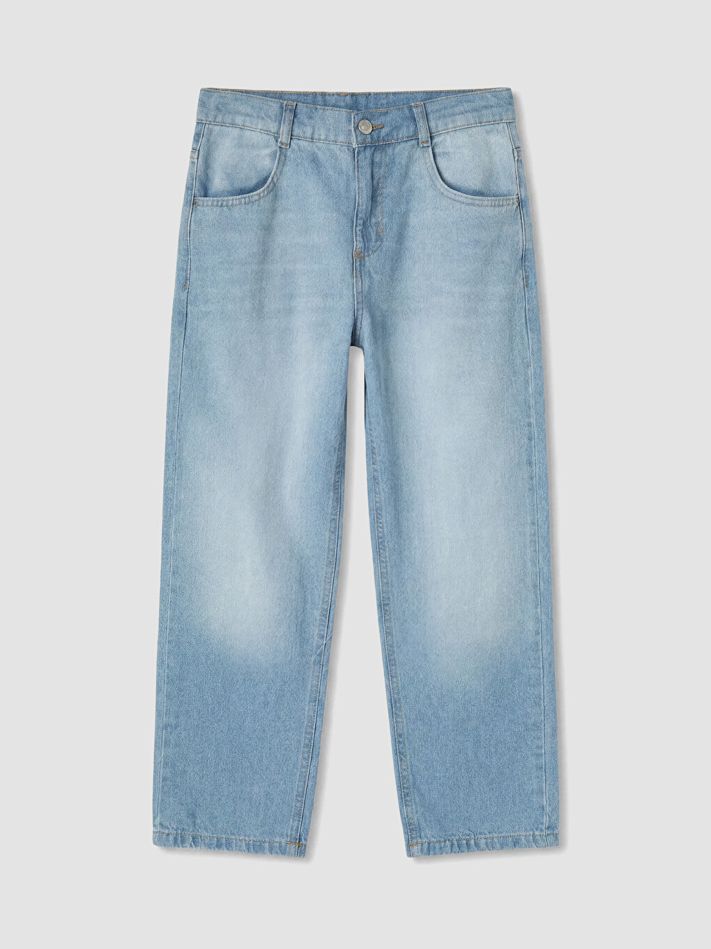 Adjustable Elastic Waist Boys' Jeans