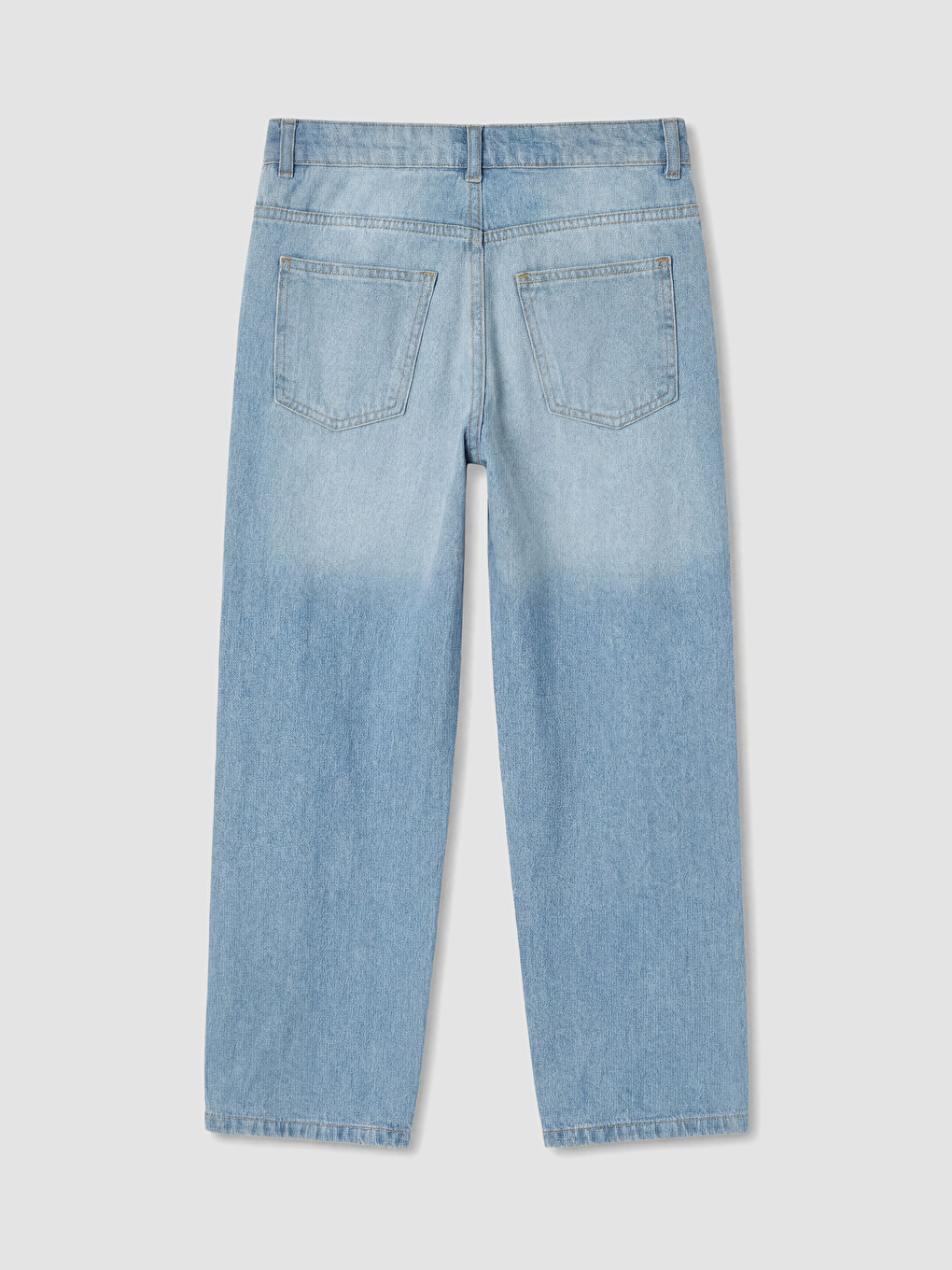 Adjustable Elastic Waist Boys' Jeans-2