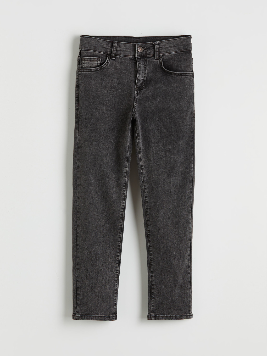Adjustable Elastic Waist Boys' Jeans