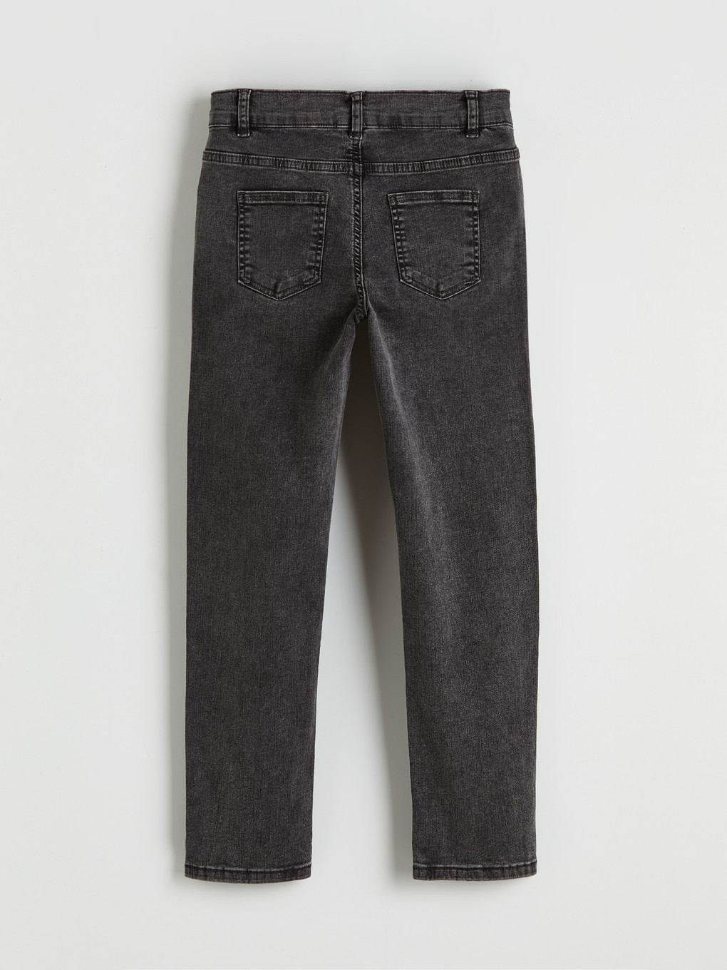 Adjustable Elastic Waist Boys' Jeans-1