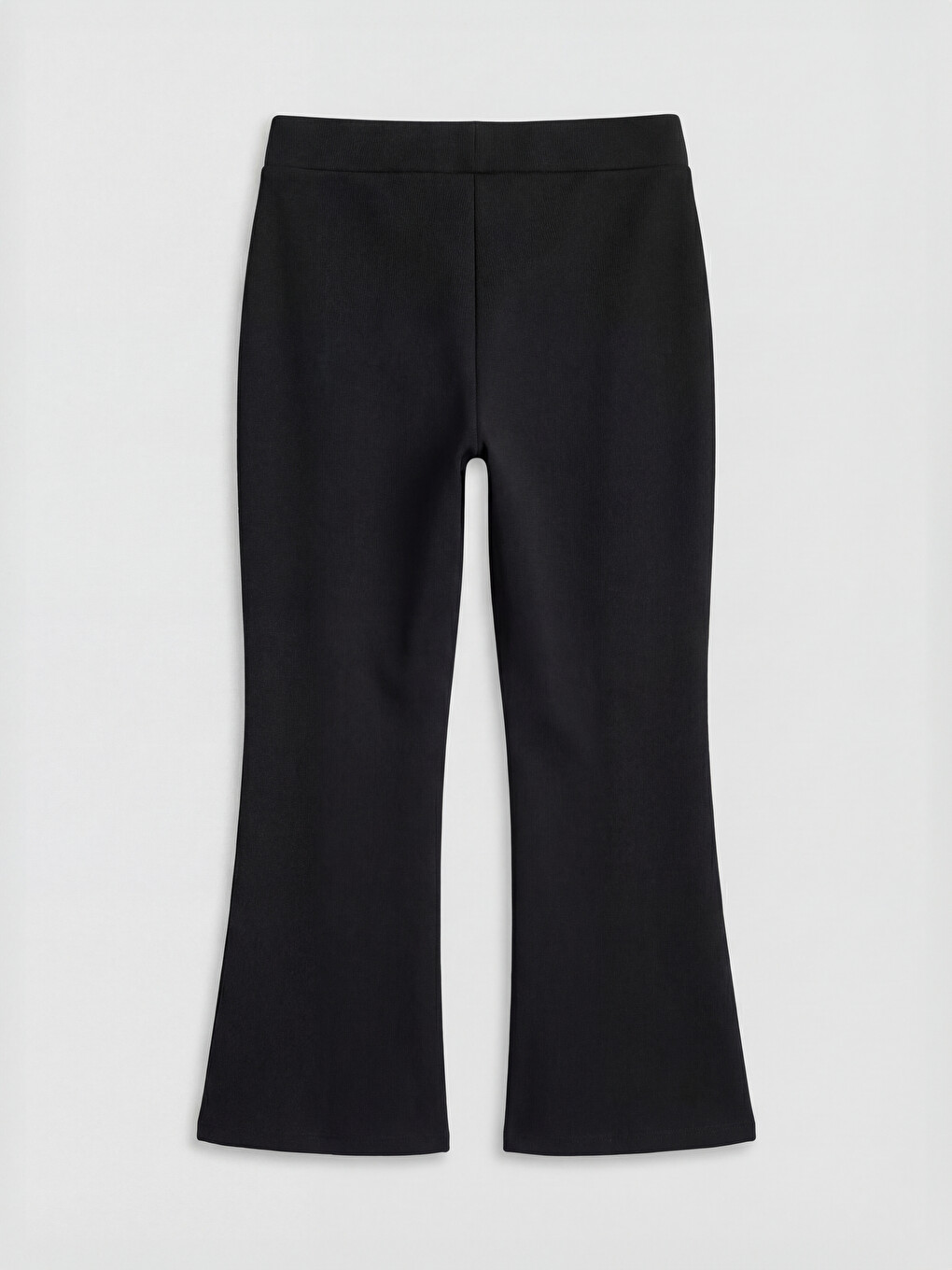 Elastic Waist Flare Girls' Leggings-2