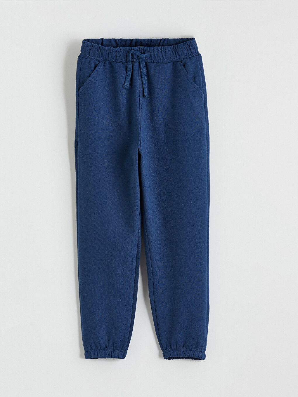 İndigo Beli Lastikli Erkek Çocuk Jogger Eşofman Alt-1