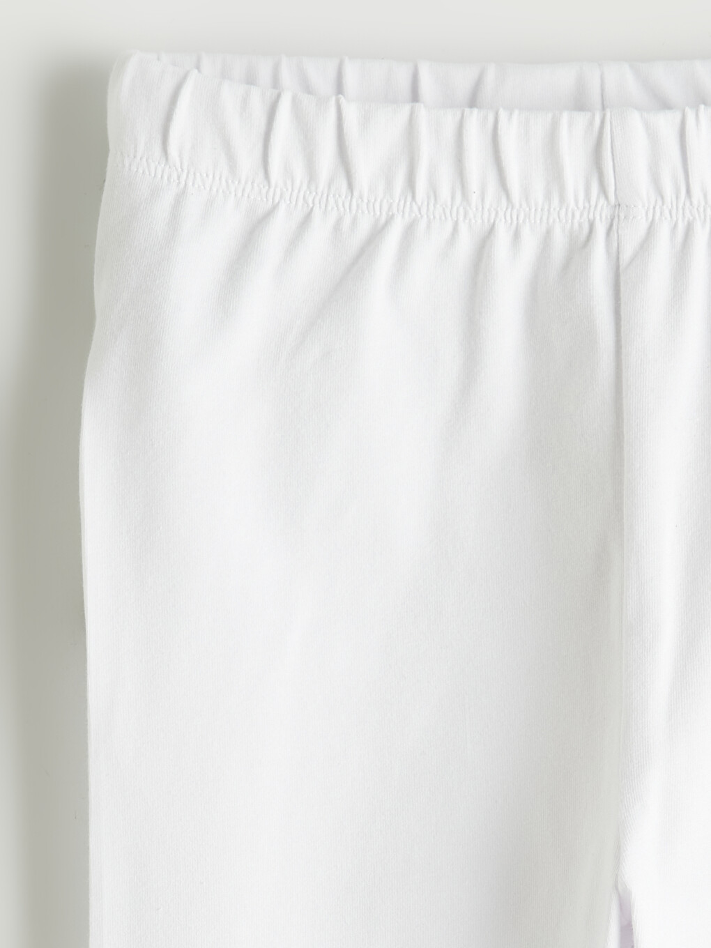 Elastic Waist Basic Girls' Leggings-2