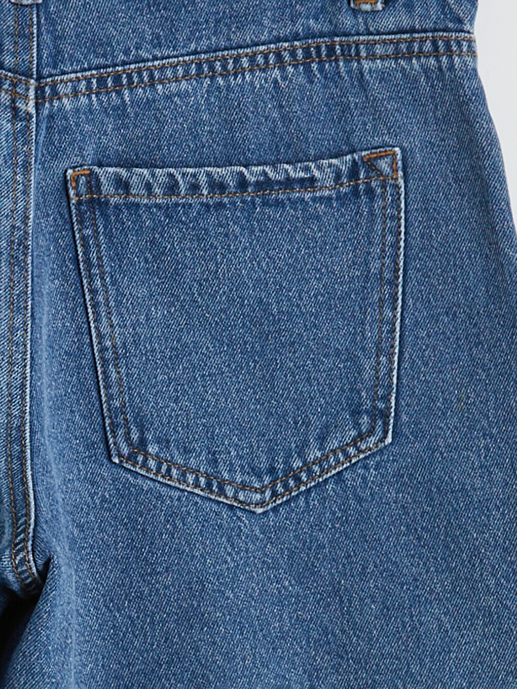 İndigo Standart Fit Kadın Jean Şort-5